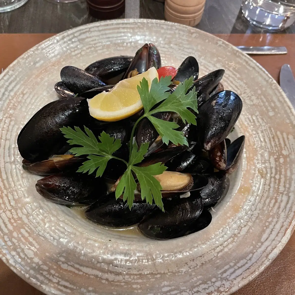 Mussels Sautéed