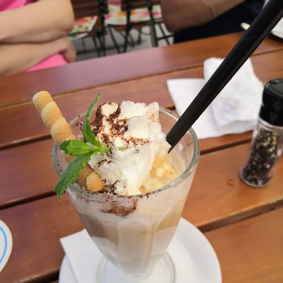 Eiskaffee Gerührt