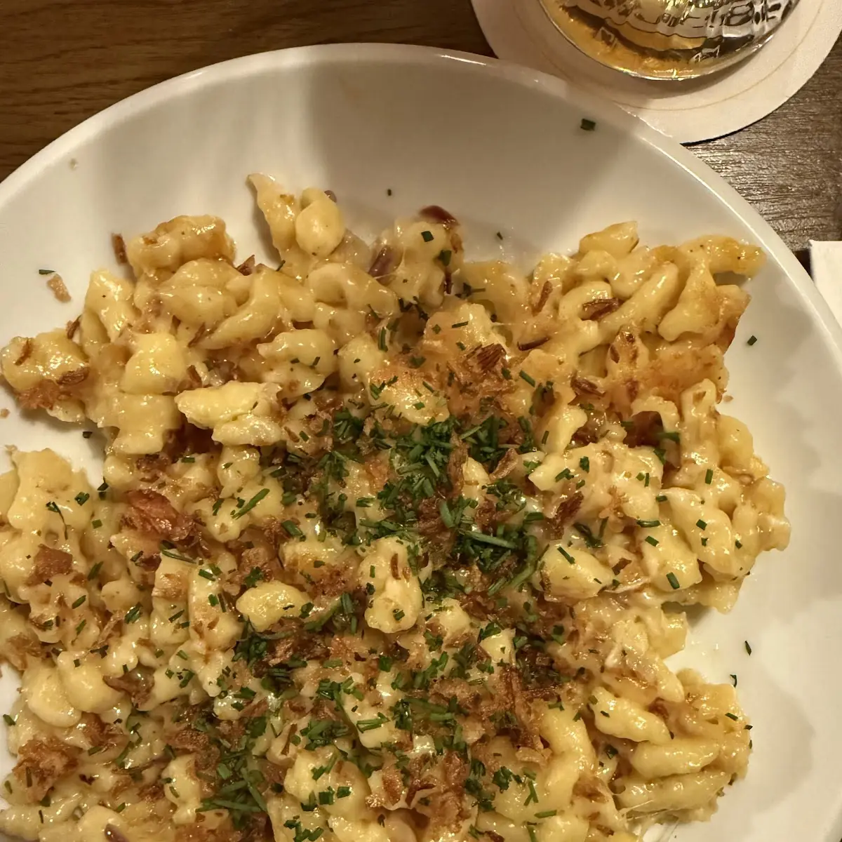 Traditionelle Tiroler Käsespätzle