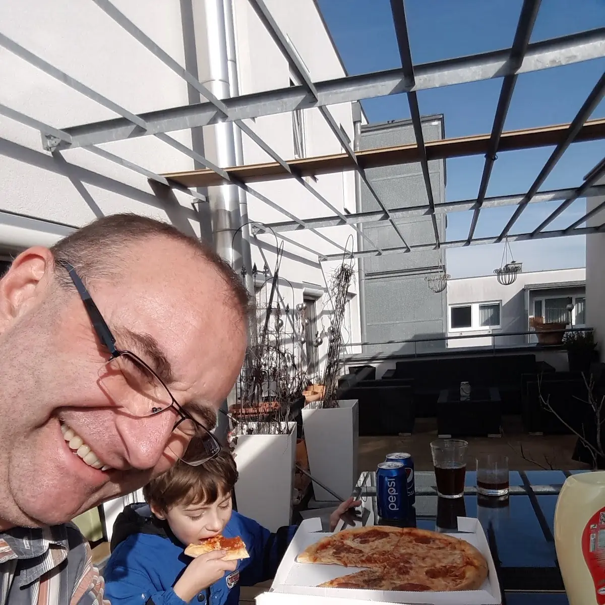 Pizza Mit Fleischsauce