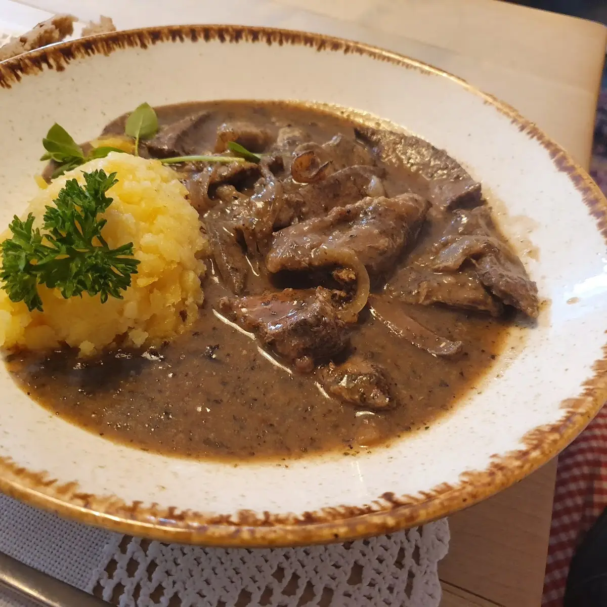Geröstete Leber