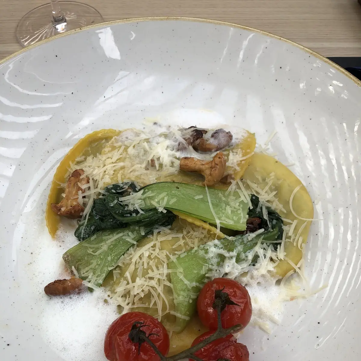 Ravioli Mit Pfifferlingen
