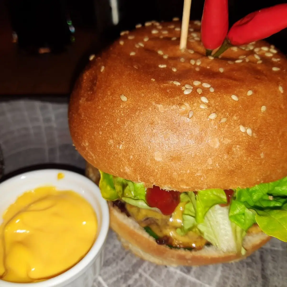 Chili Jukebox Burger