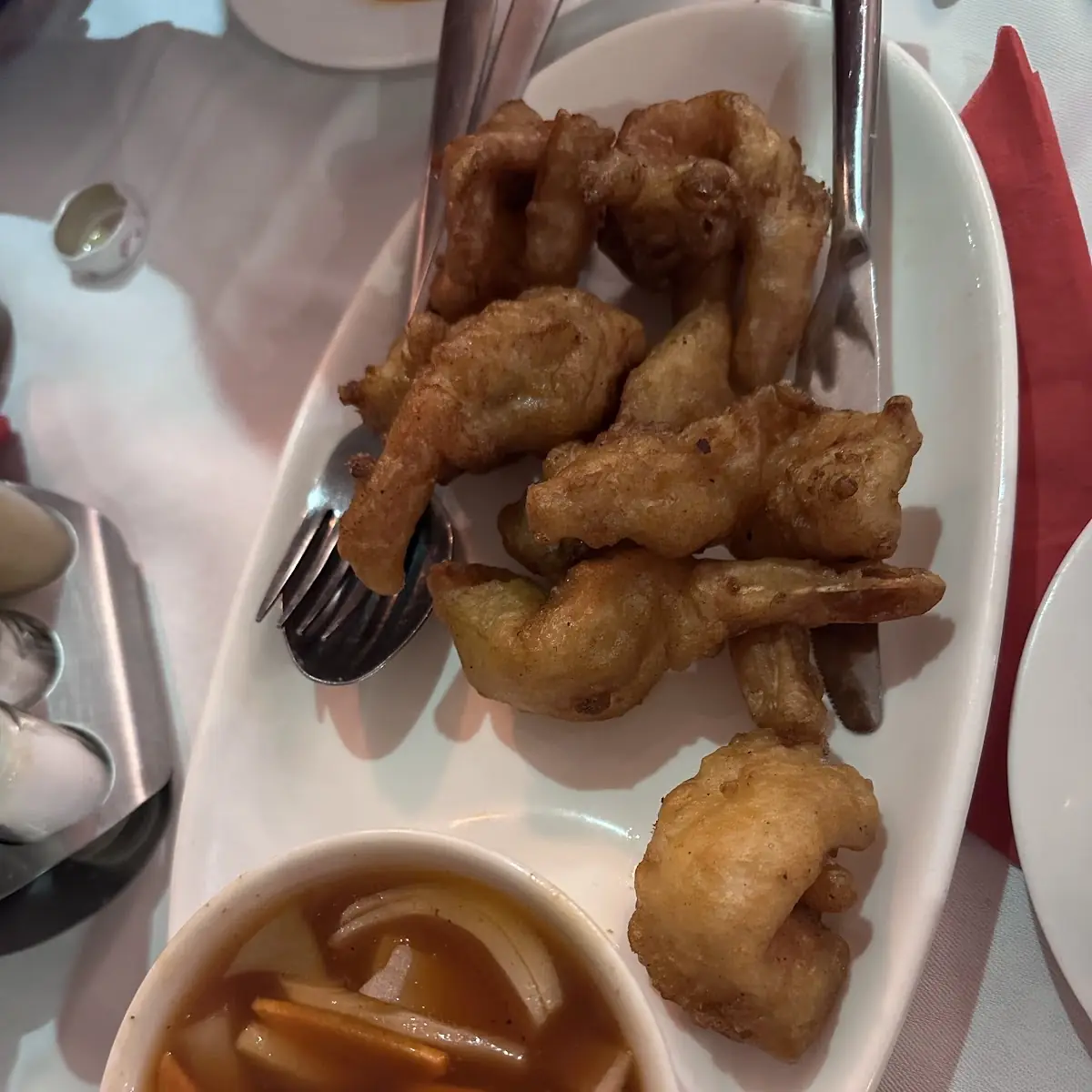 Sweet and Sour Prawns
