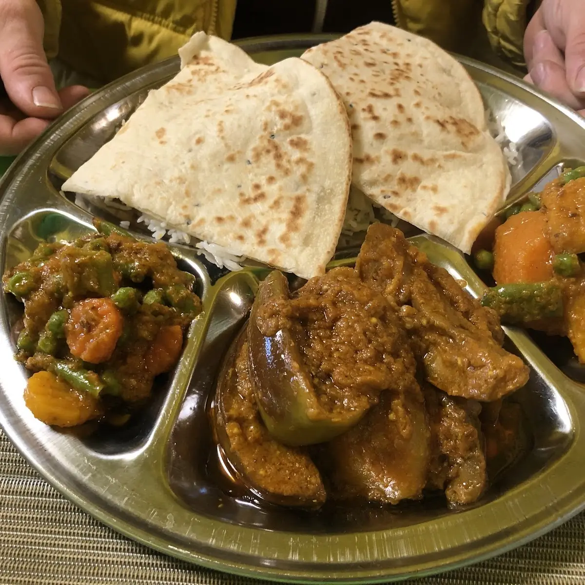 Gemüse Thali