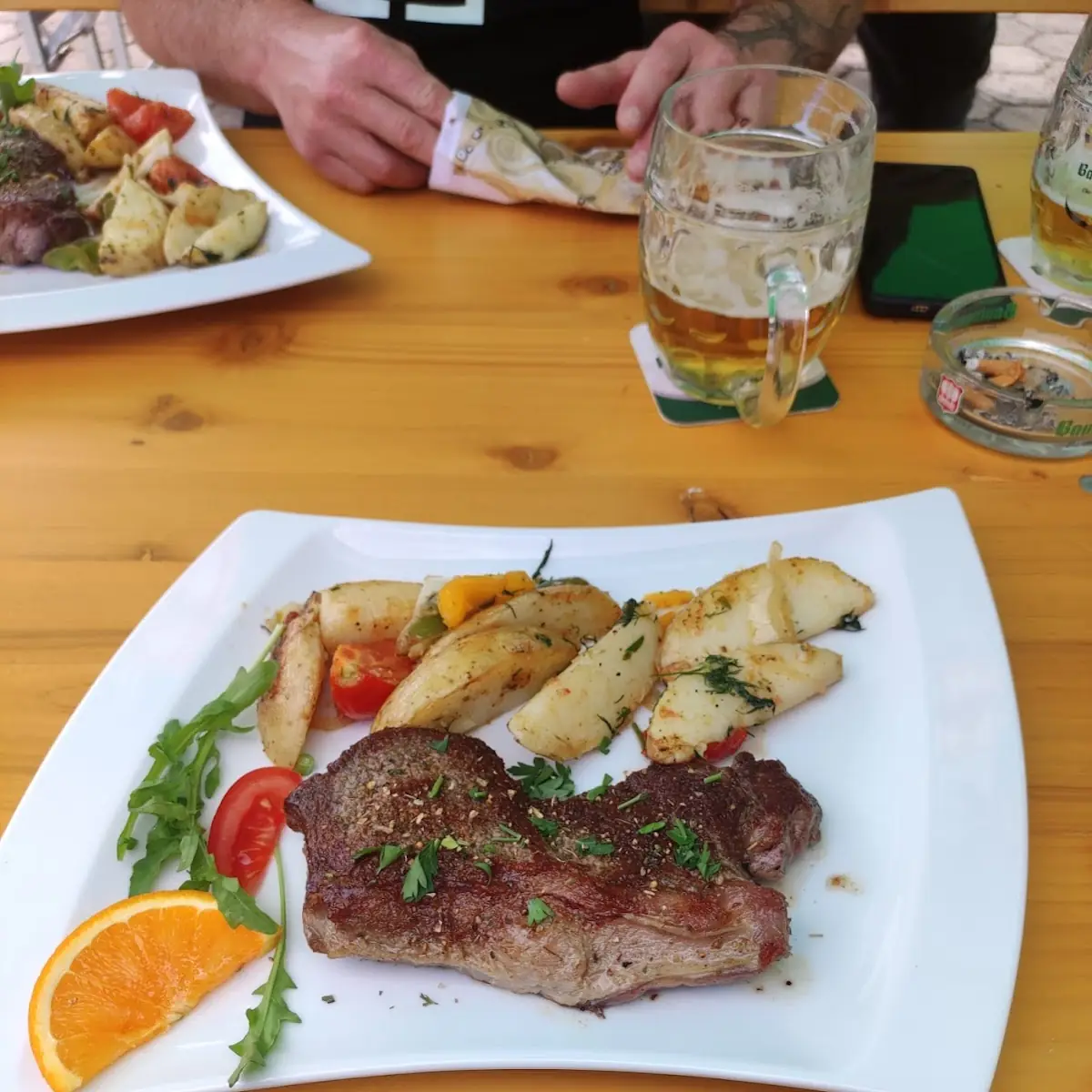 Lammhüfte In Rotwein