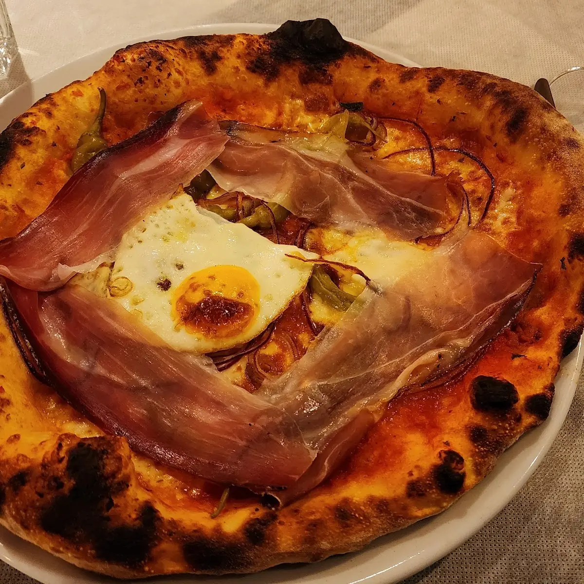 Pizza with Egg