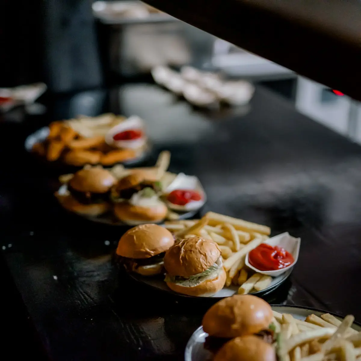 Mini Pulled Beef Burgers