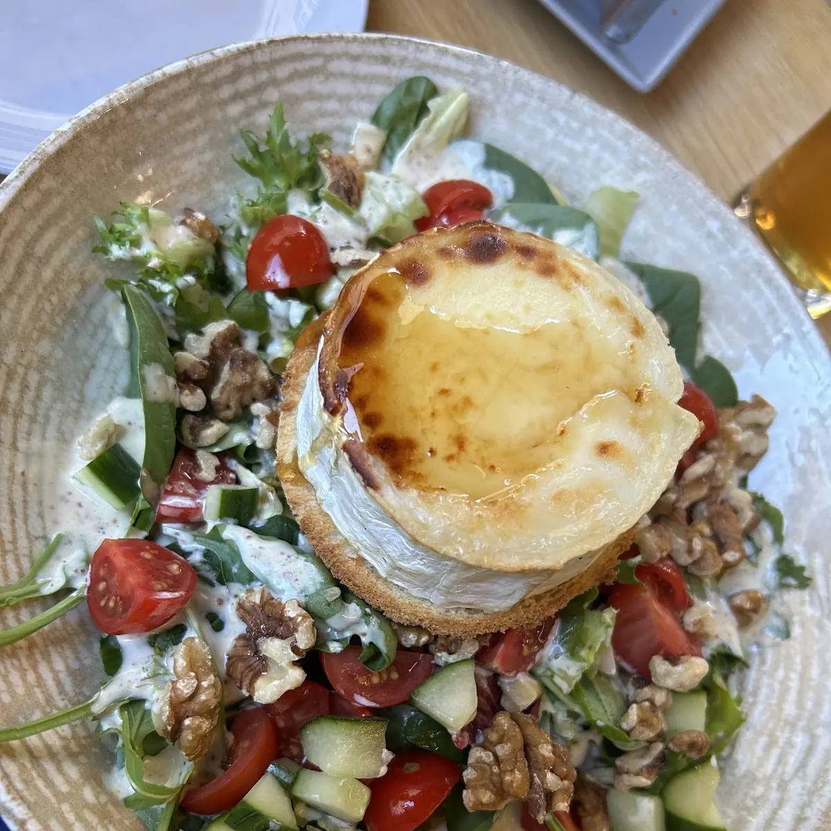 Roasted Goat Cheese Salad