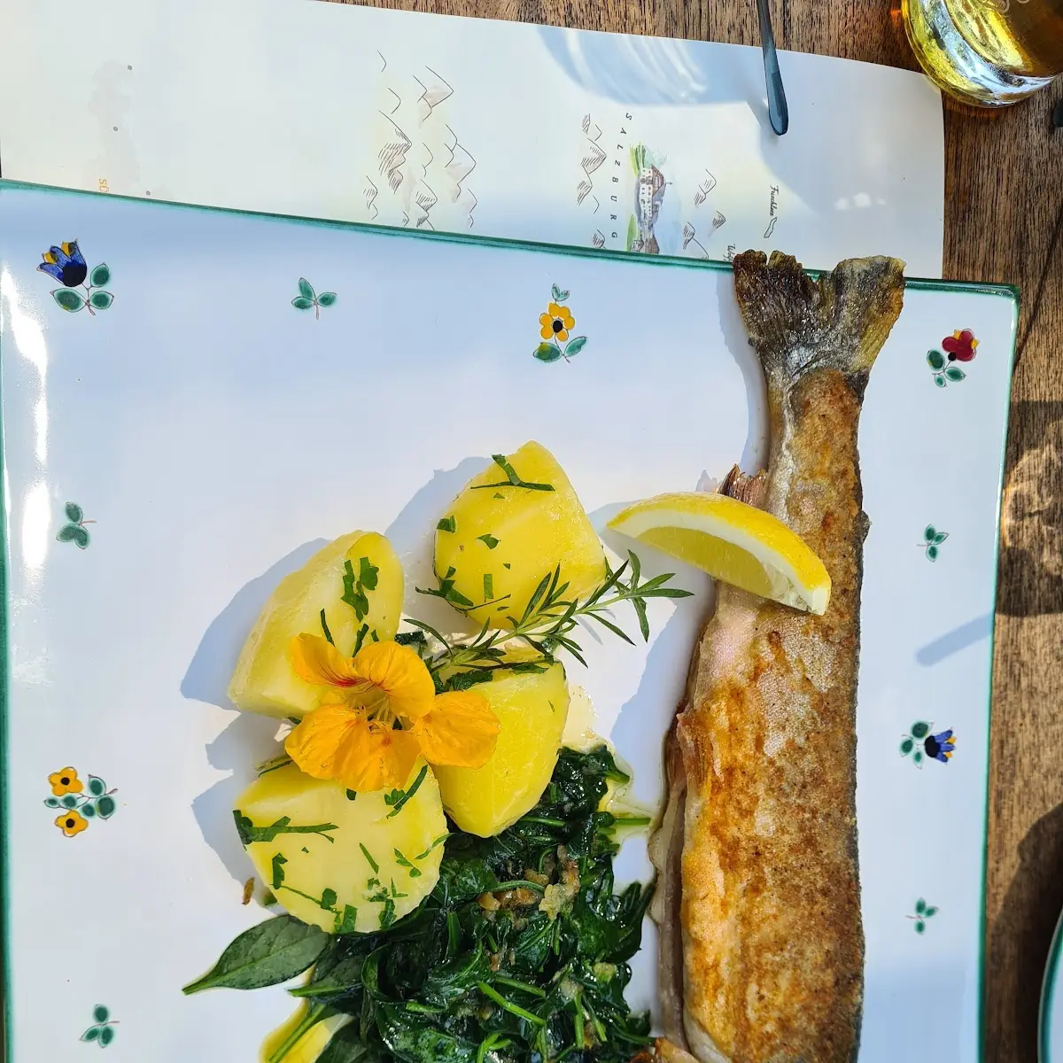 Saibling Mit Petersilie Kartoffeln