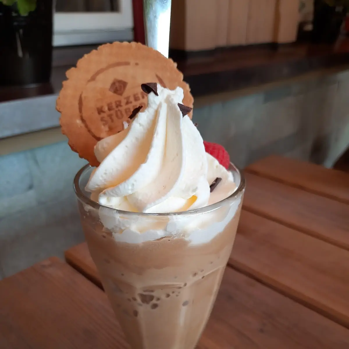 Eiskaffee Gerührt