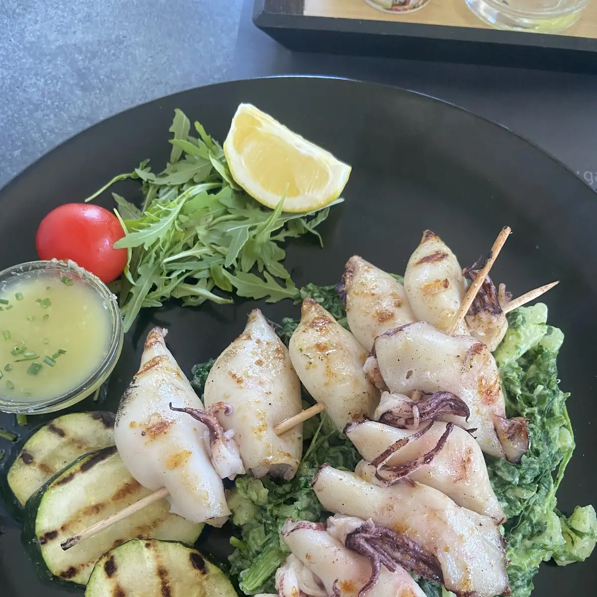 Calamari Gegrillt