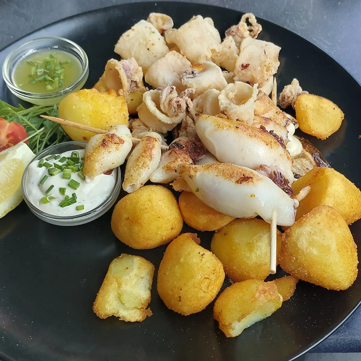 Calamari Tris