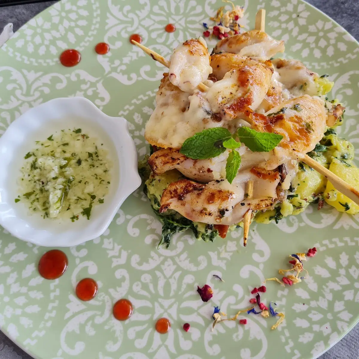 Calamari Vom Grill