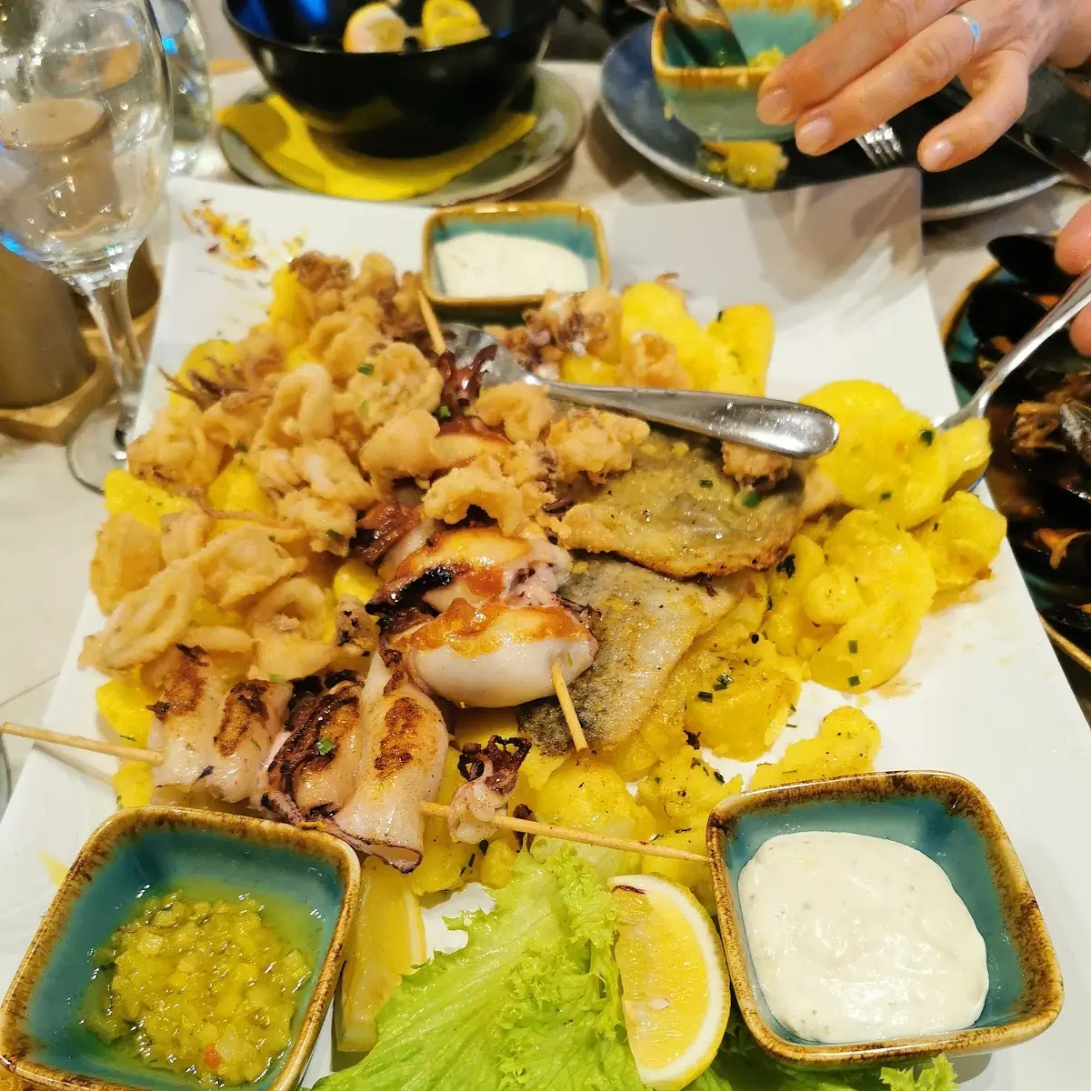 Fischplatte Für Zwei Personen