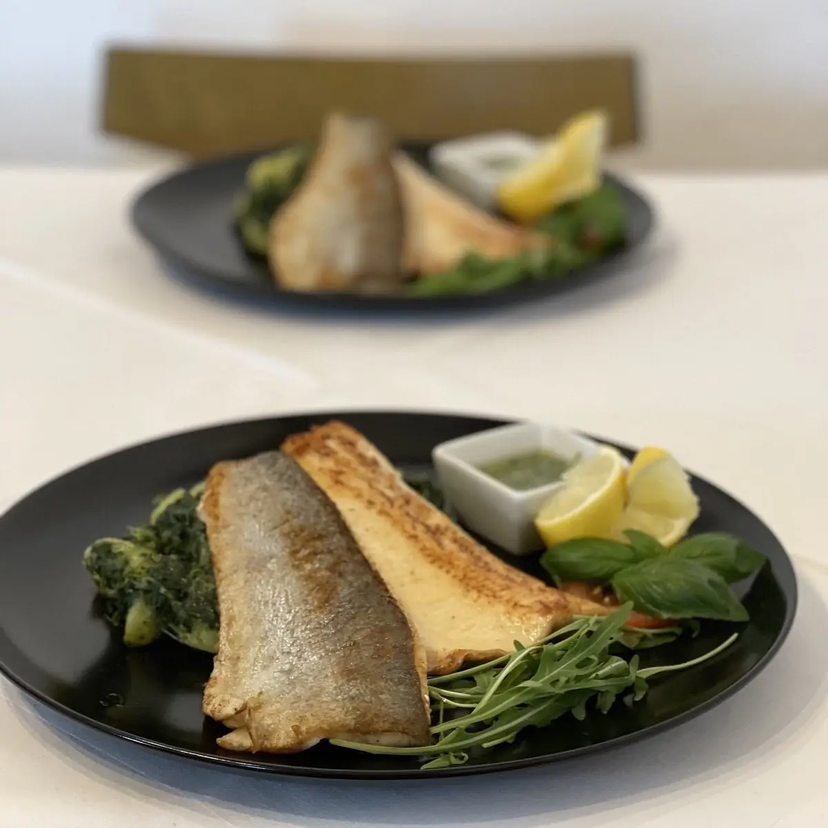 Forellenfilet Müllerin