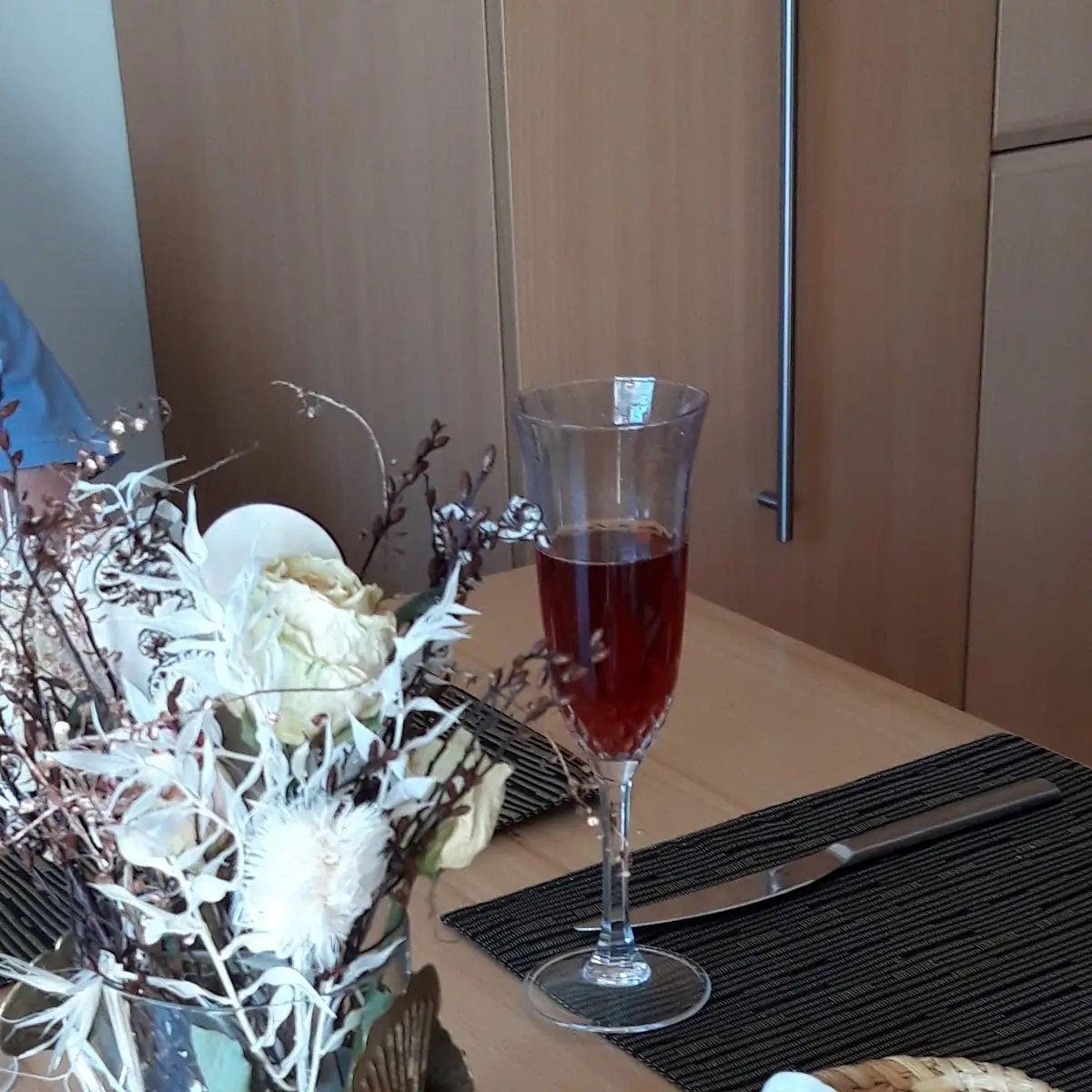 Gedeckter Tisch M D Hausgemachten Brot
