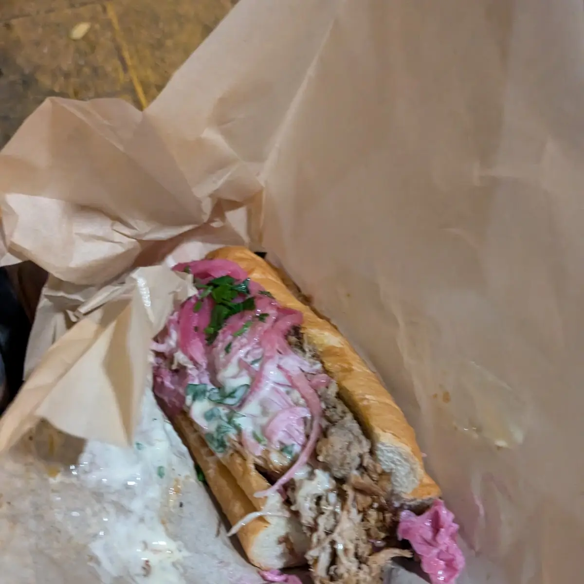 BBQ Pulled Pork Sandwich