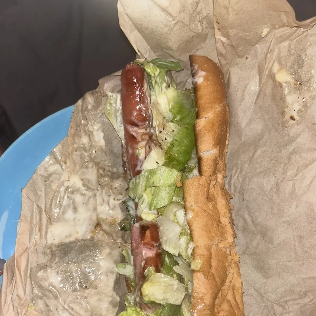 Cheese and Onion Dog