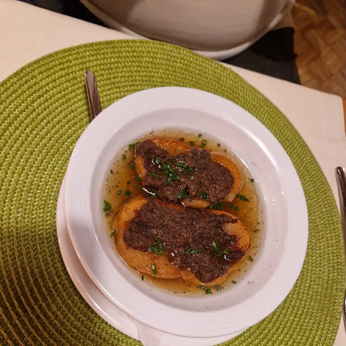 Milzschnitten Suppe