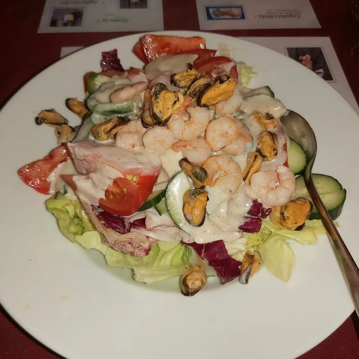 Italienischer Salat Fruti Mare
