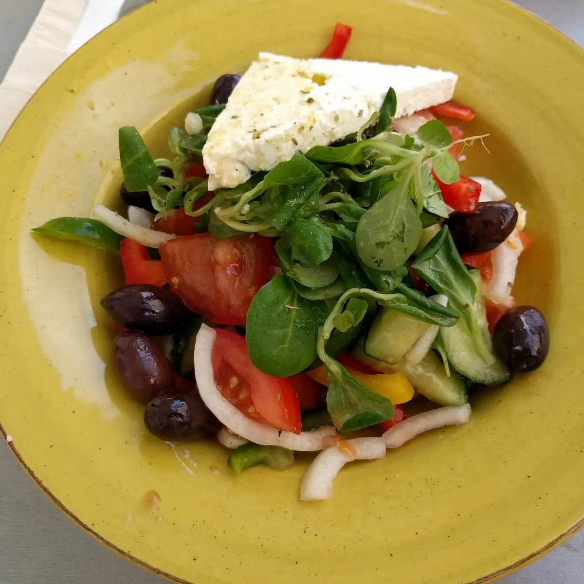 Horiatiki - Griechischer Bauernsalat