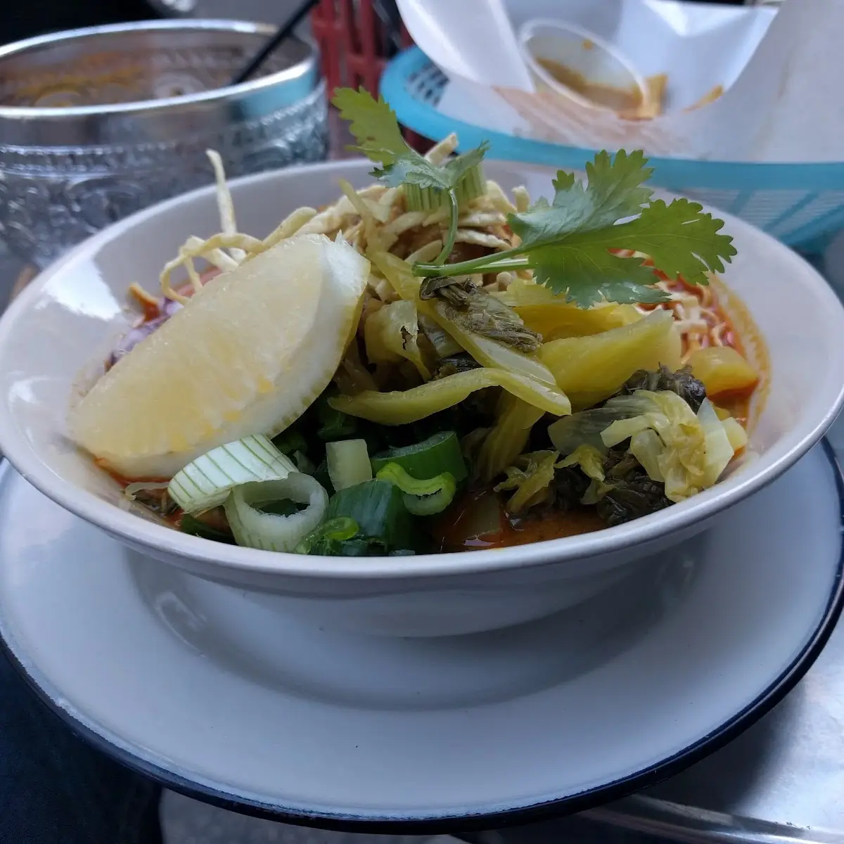 Papaya Salat Mit Gezalzenem Ei