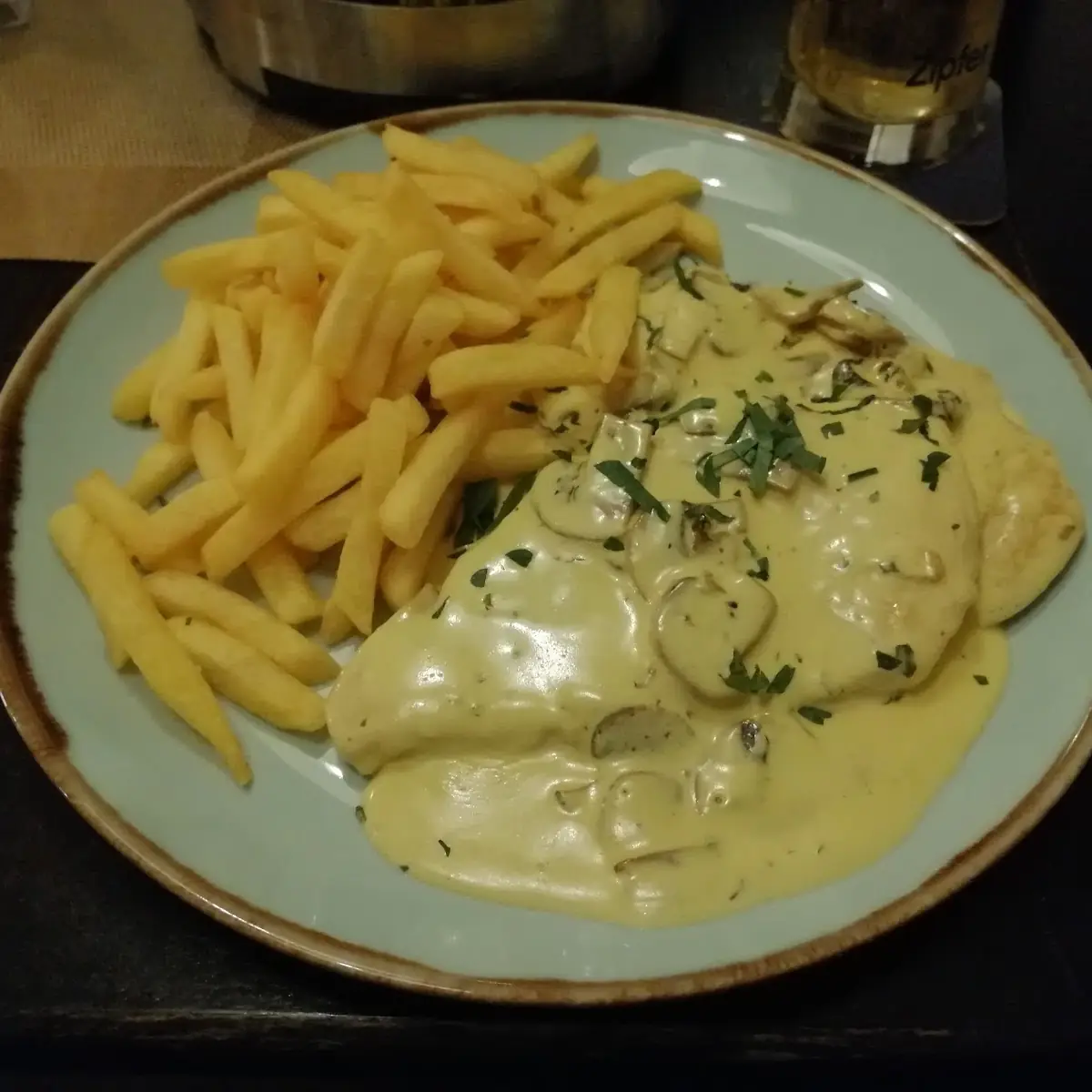 Champignon Schnitzel