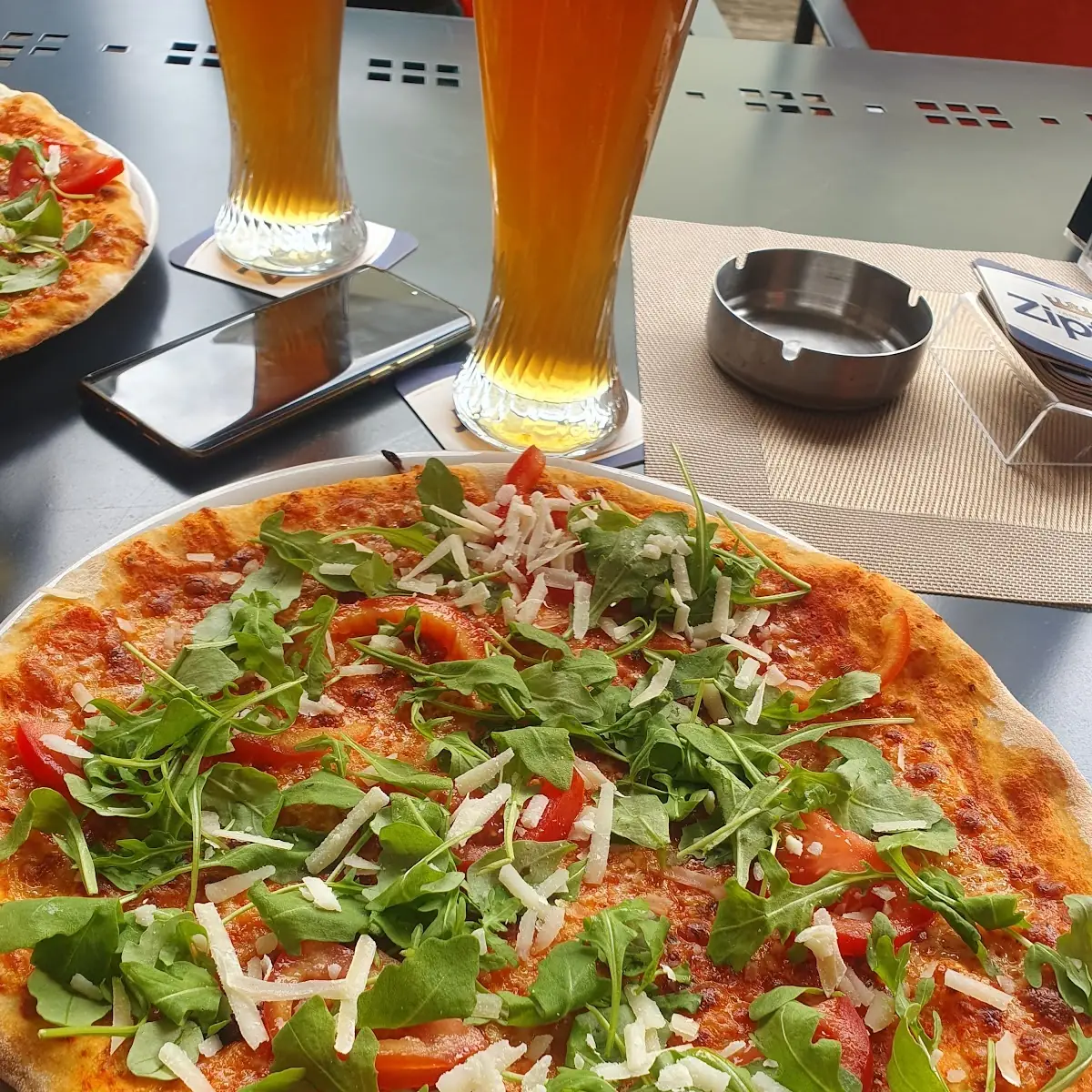 Prosciutto Di Parma Mit Ruccola Und Parmesan, Restaurant Pizzeria Venezia