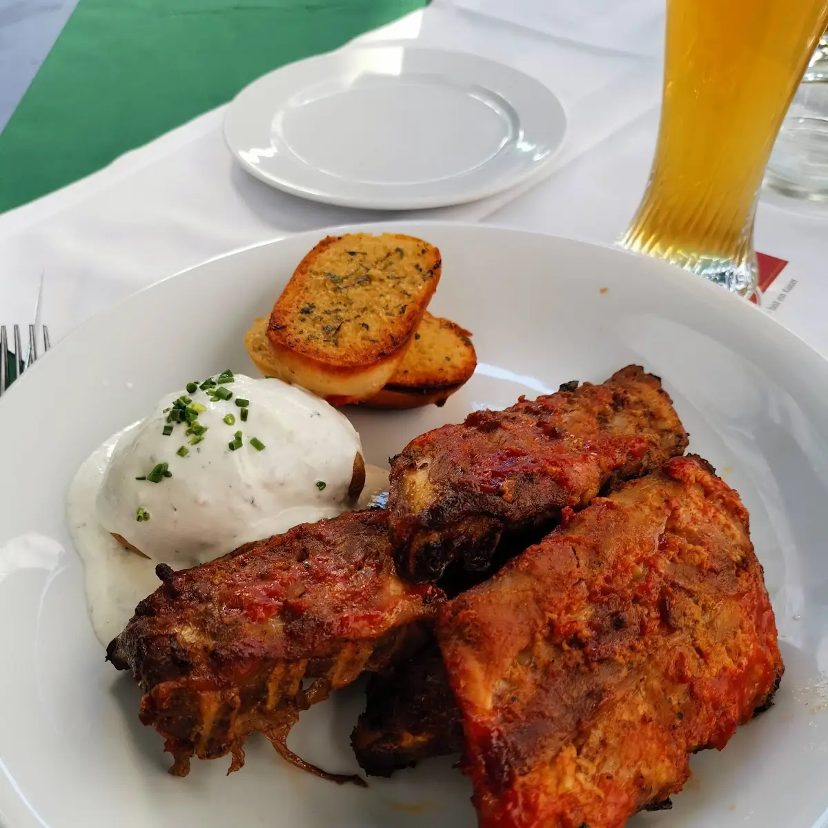 Spare Ribbs In Ketchup Honig Marinade