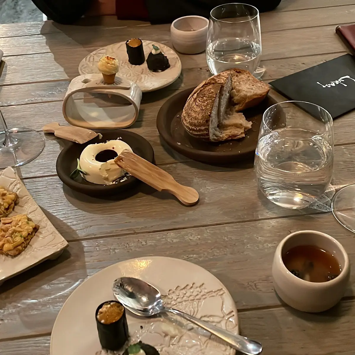 Sauerteig Roggenbrot Und Gruß Der Küche Für 2 Personen