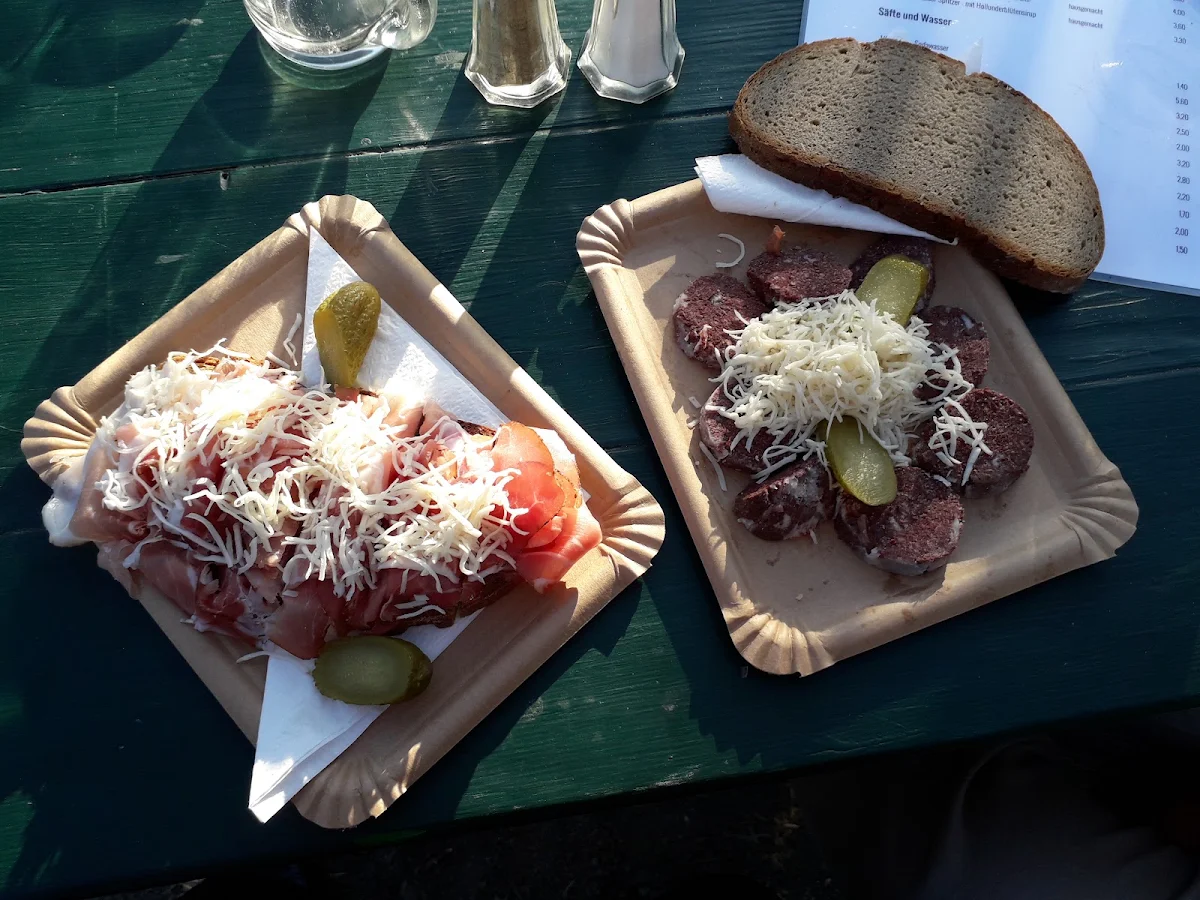 Speck- Und Blunzenbrot