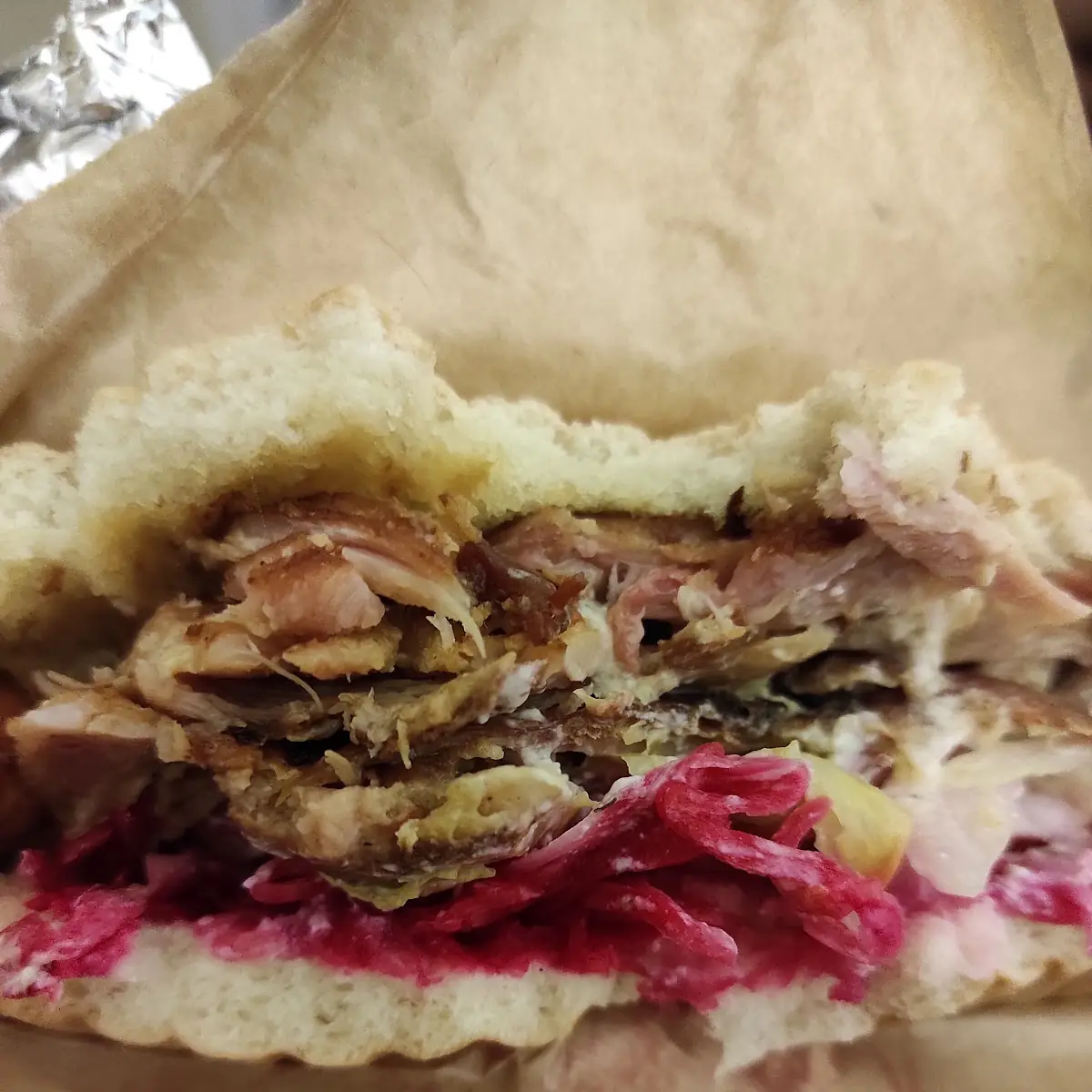 Panino Kebab Con Verza