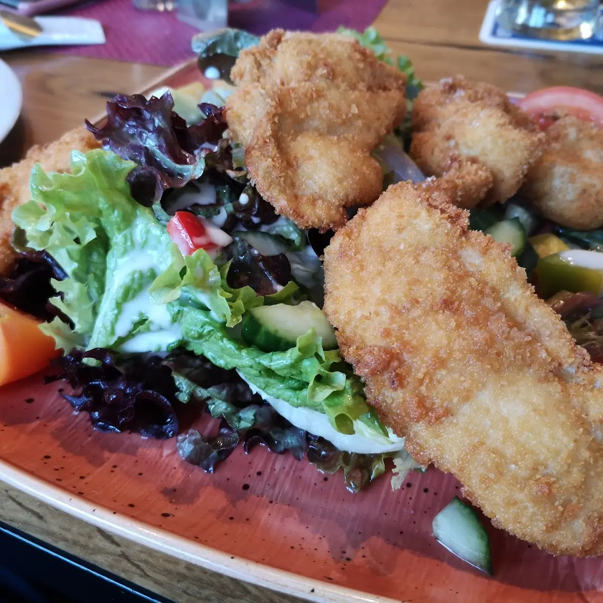 Hühnerstreifensalat