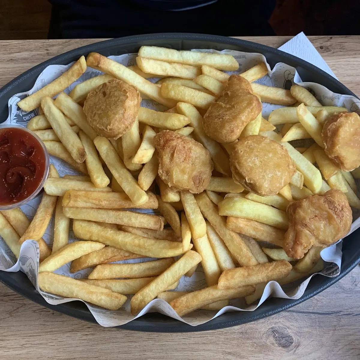 6er Chicken Nuggets Menü