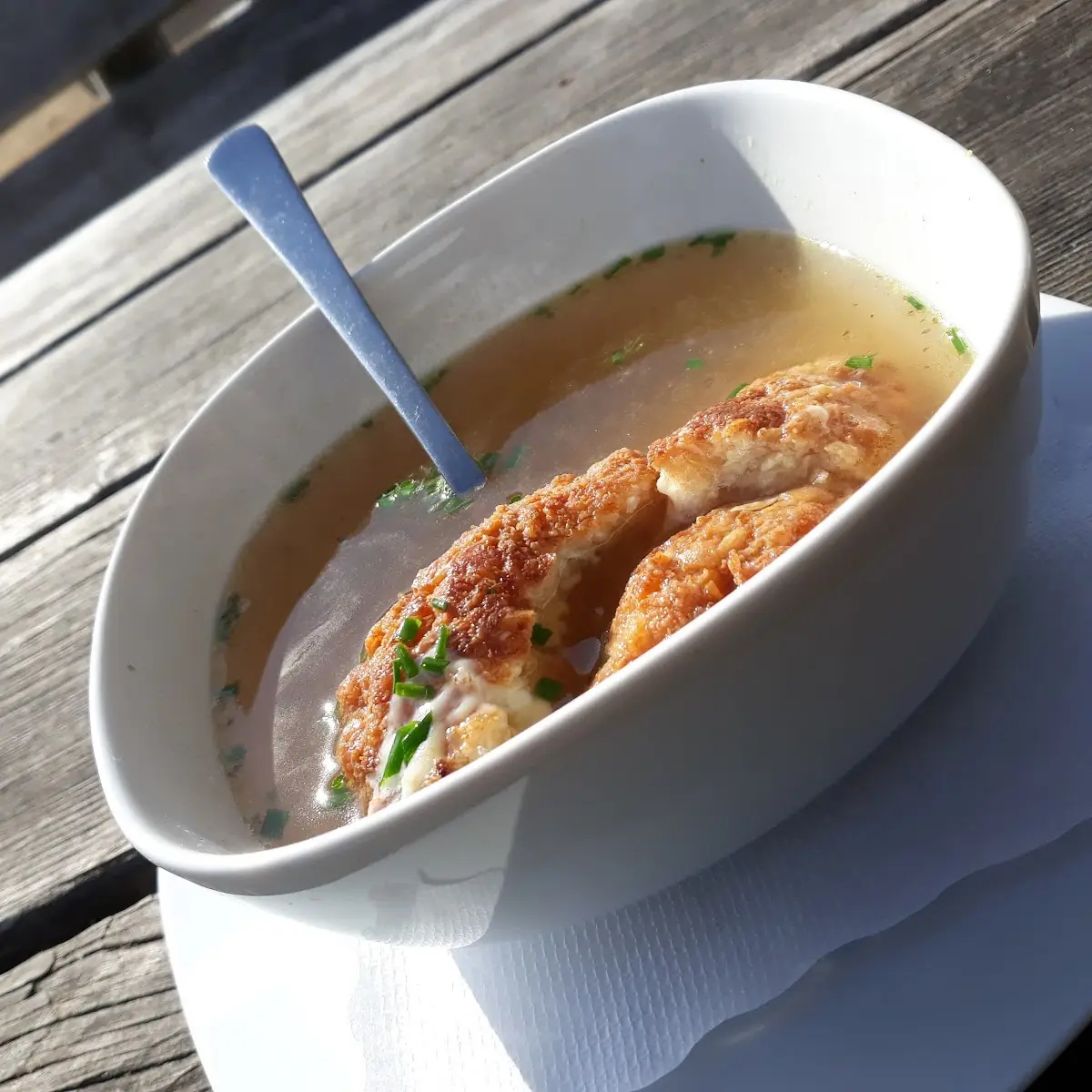 Kaspressknödl Suppe