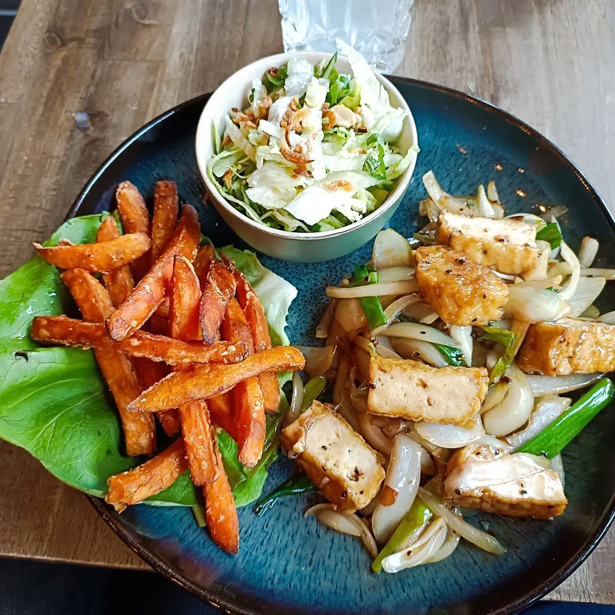 Gebratener Tofu Pepper
