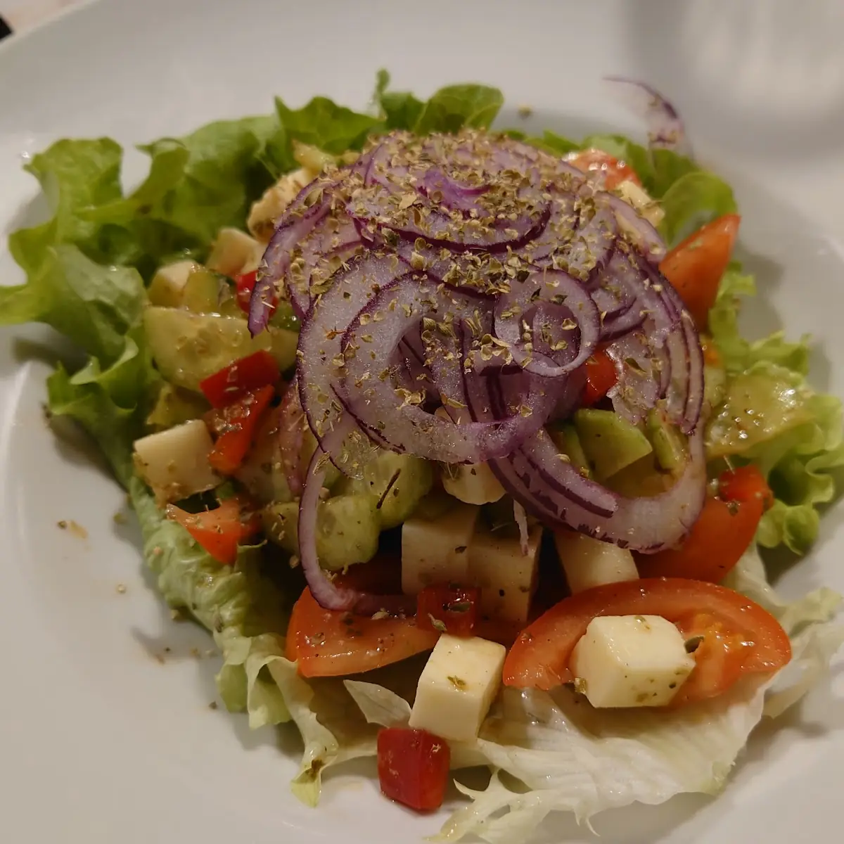 Salat Mit Schafkäse