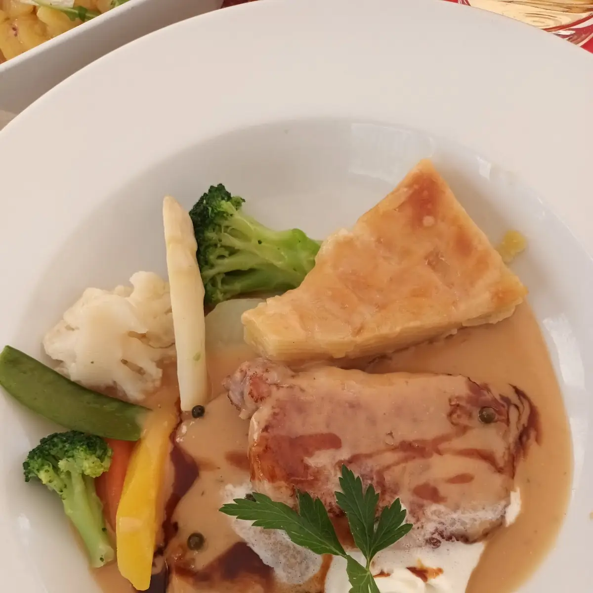 Jungschwein Mit Pfeffersauce