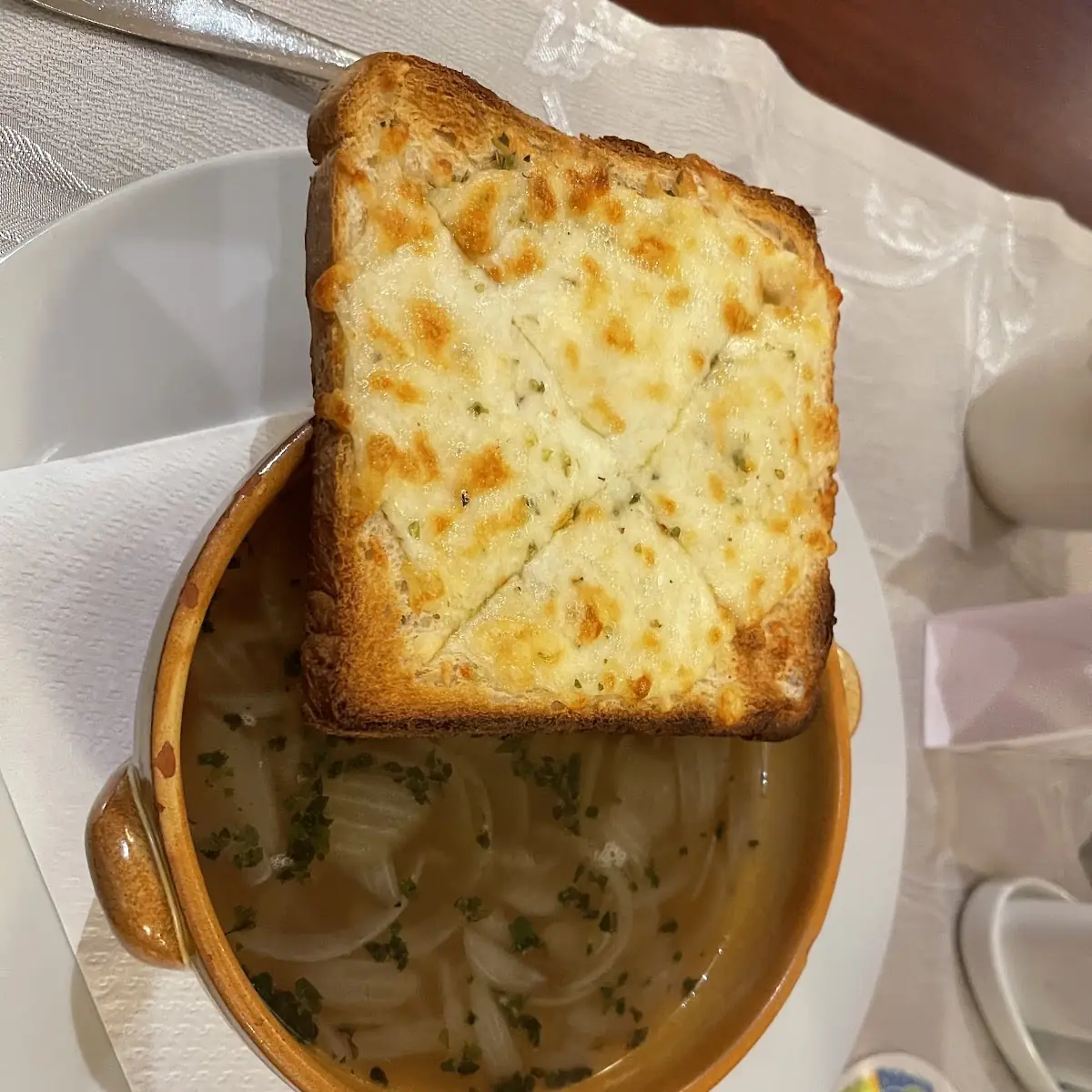 Zwiebelsuppe