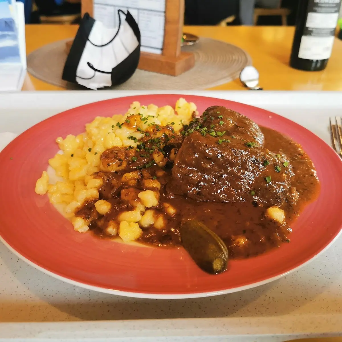 Gulasch Mit Spätzle