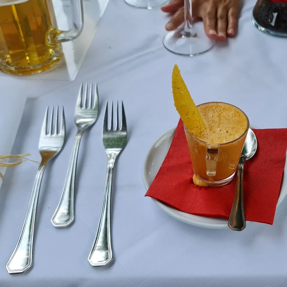 Mexikanische Paprikasuppe