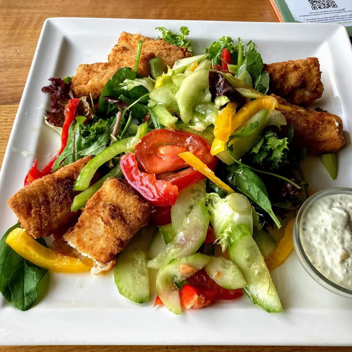 Steirischer Backhendlsalat