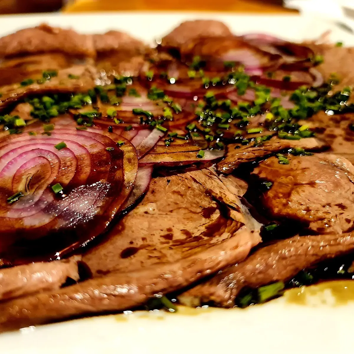 Zart Gedünstetes Rindsschnitzel