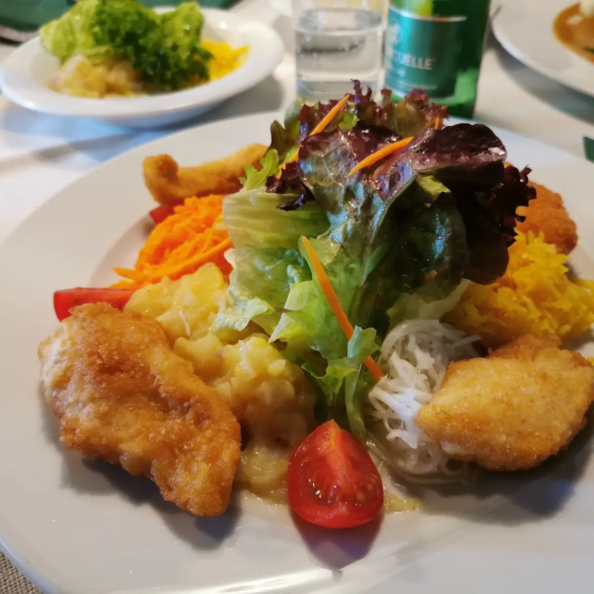 Hühnerbrust Auf Salat