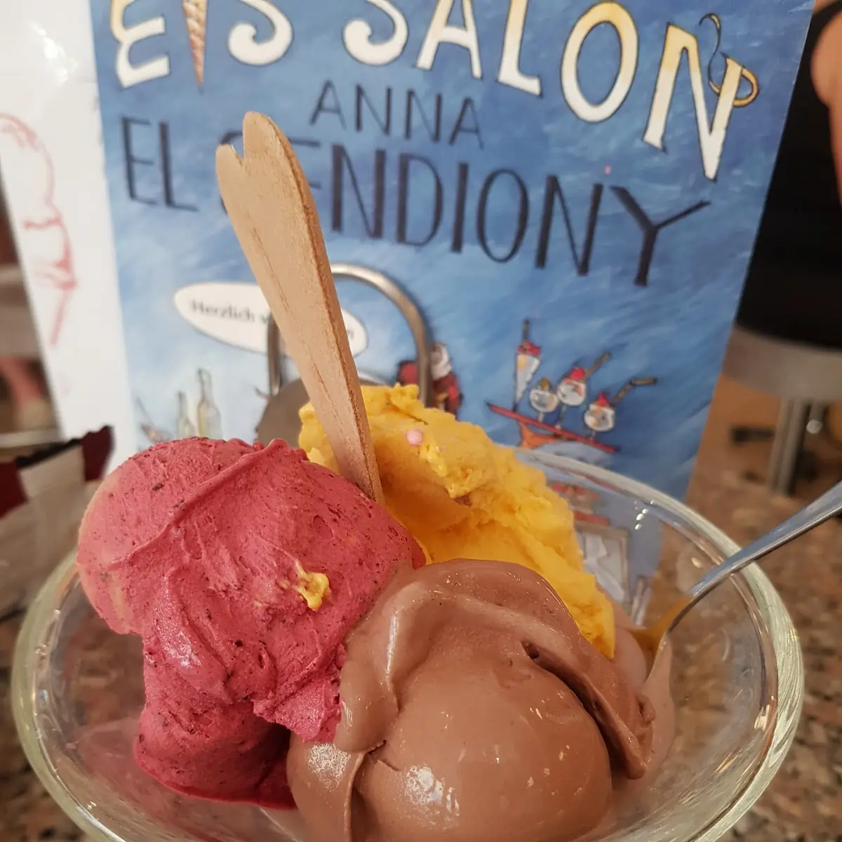 Heidelbeeren Mango Schoko