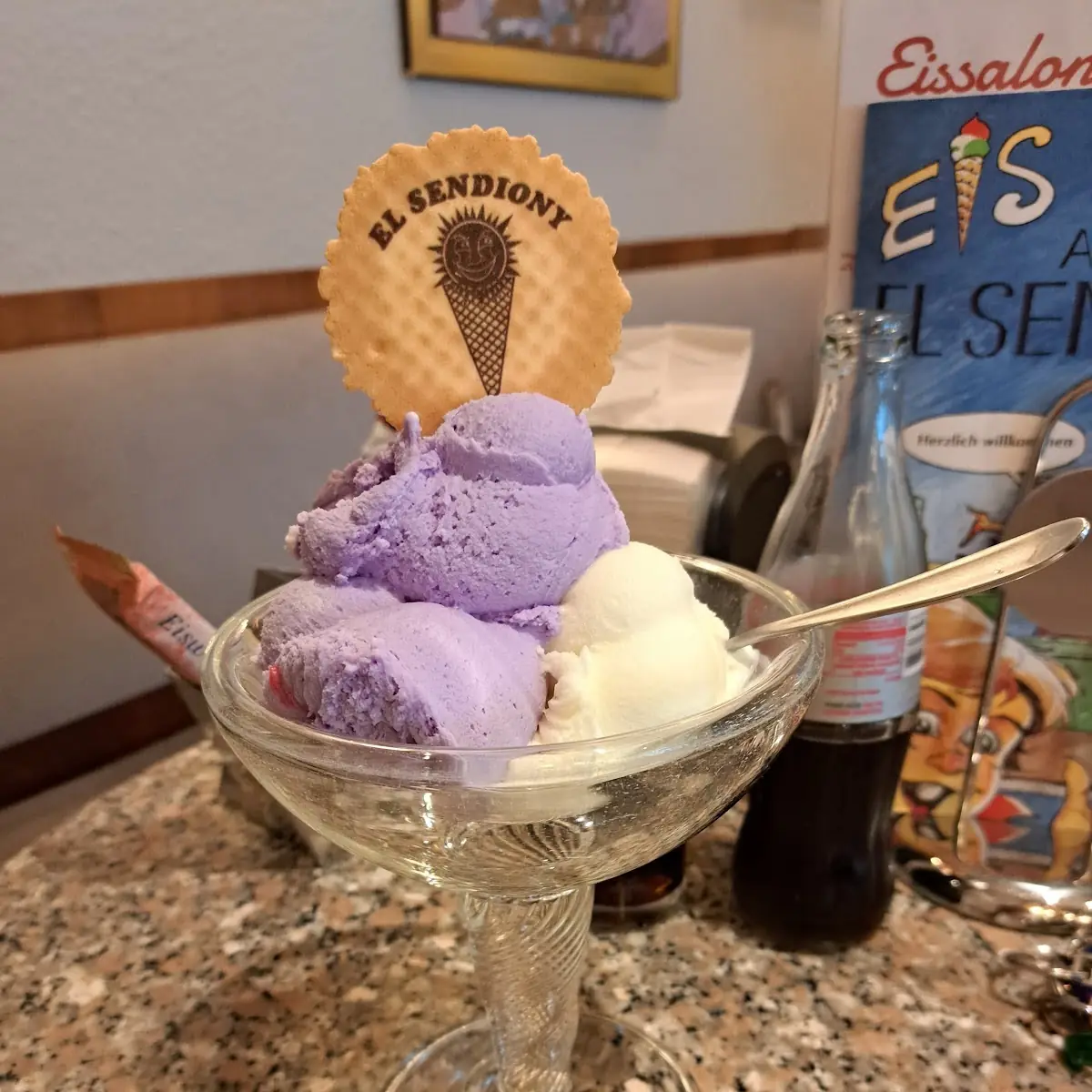 Lavendel Und Yogurt Eis