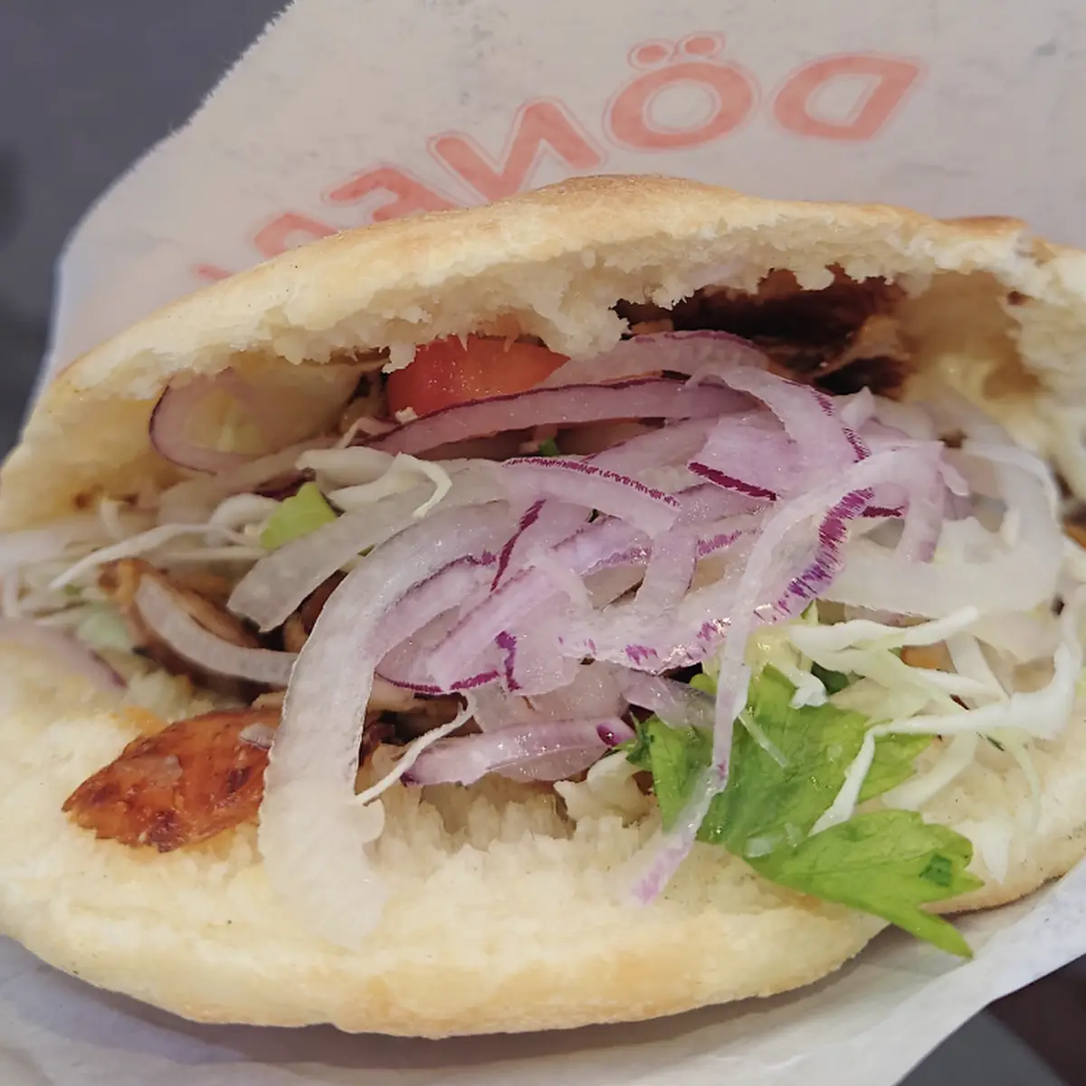 Hühner Kebab