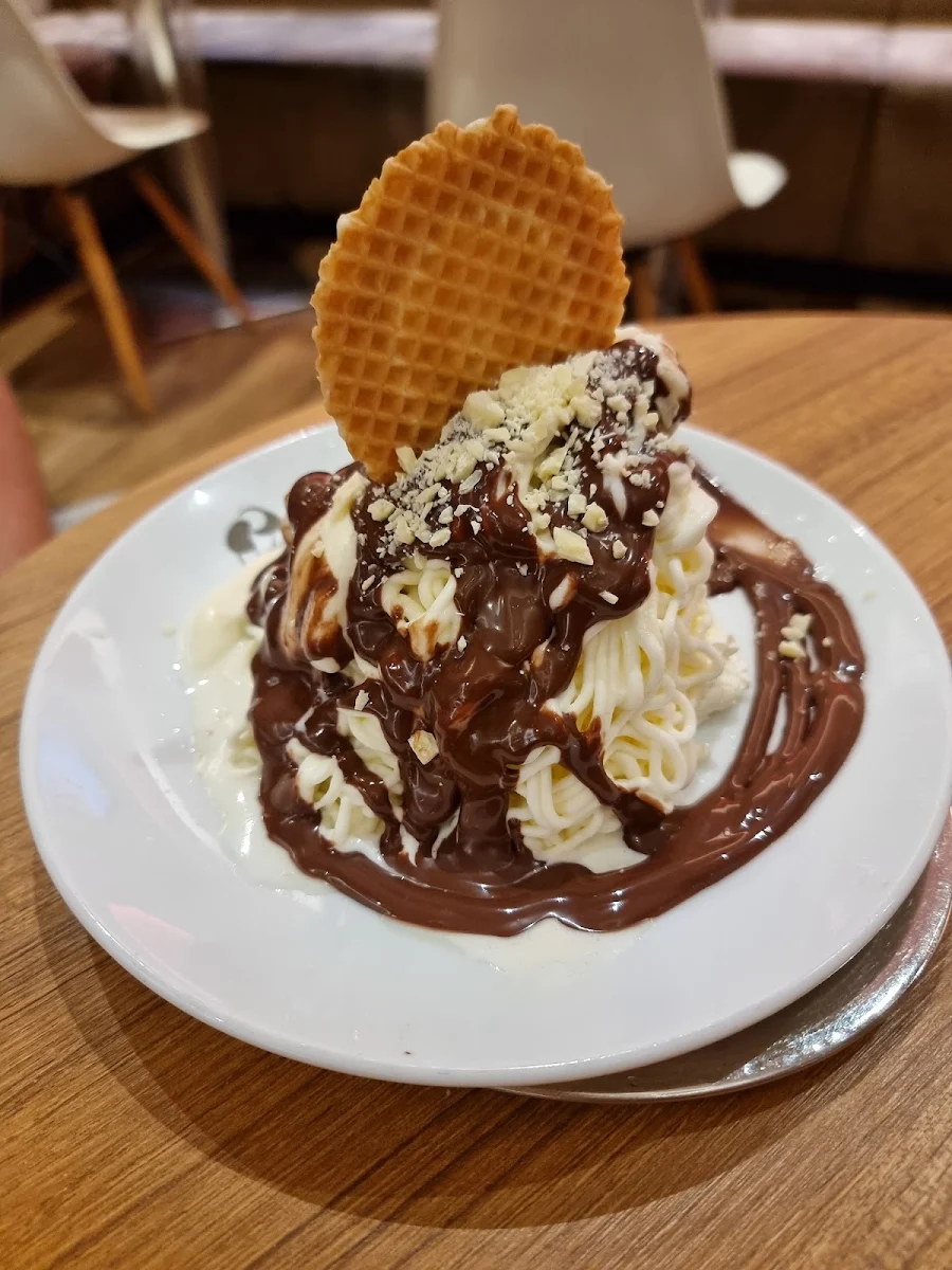 Spaghetti Eis Nutella