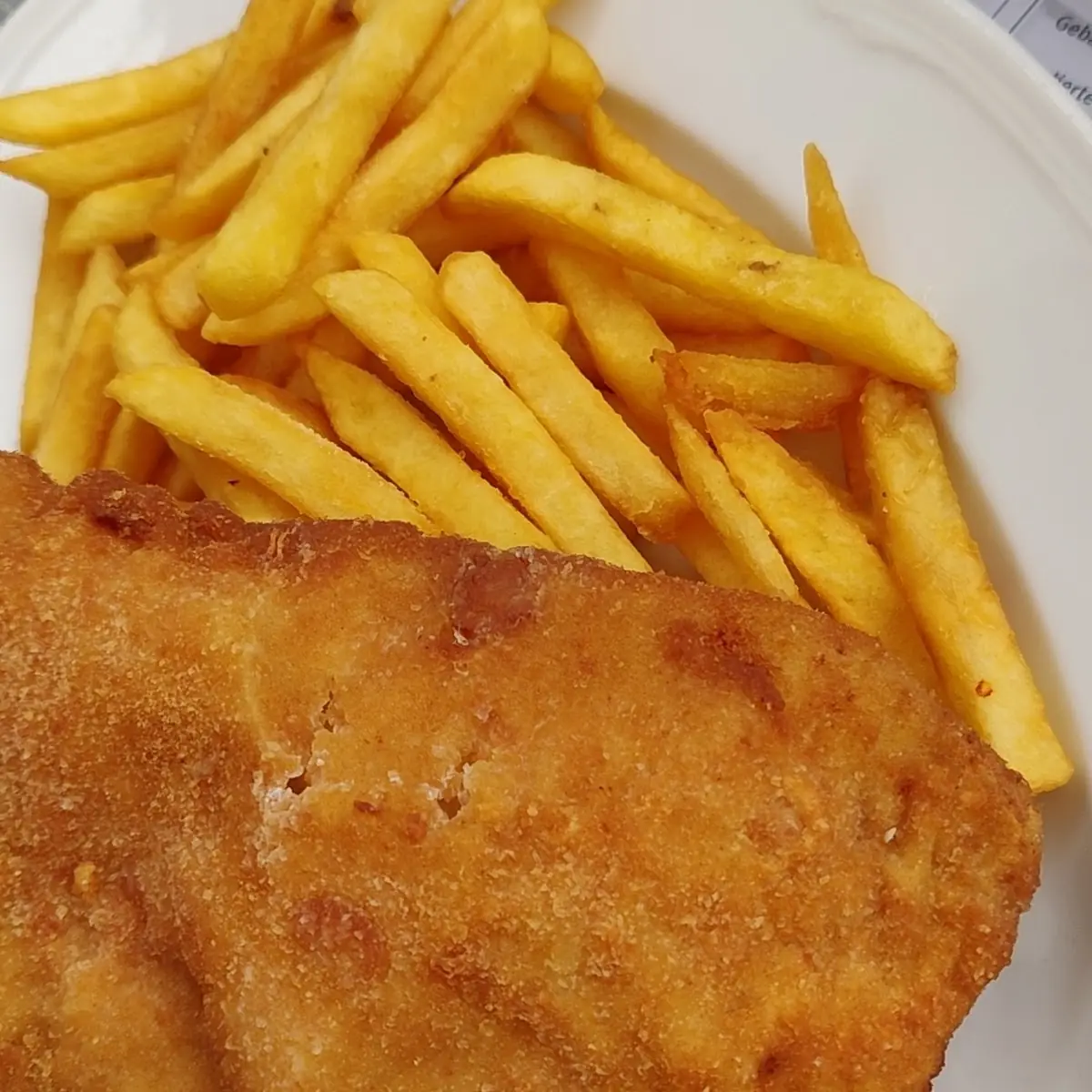Cordon Bleu Vom Schwein Mit Pommes Frites